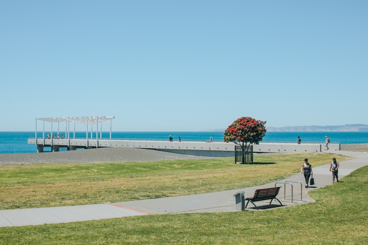 boutique accommodation napier marine parade beach cape kidnappers banner
