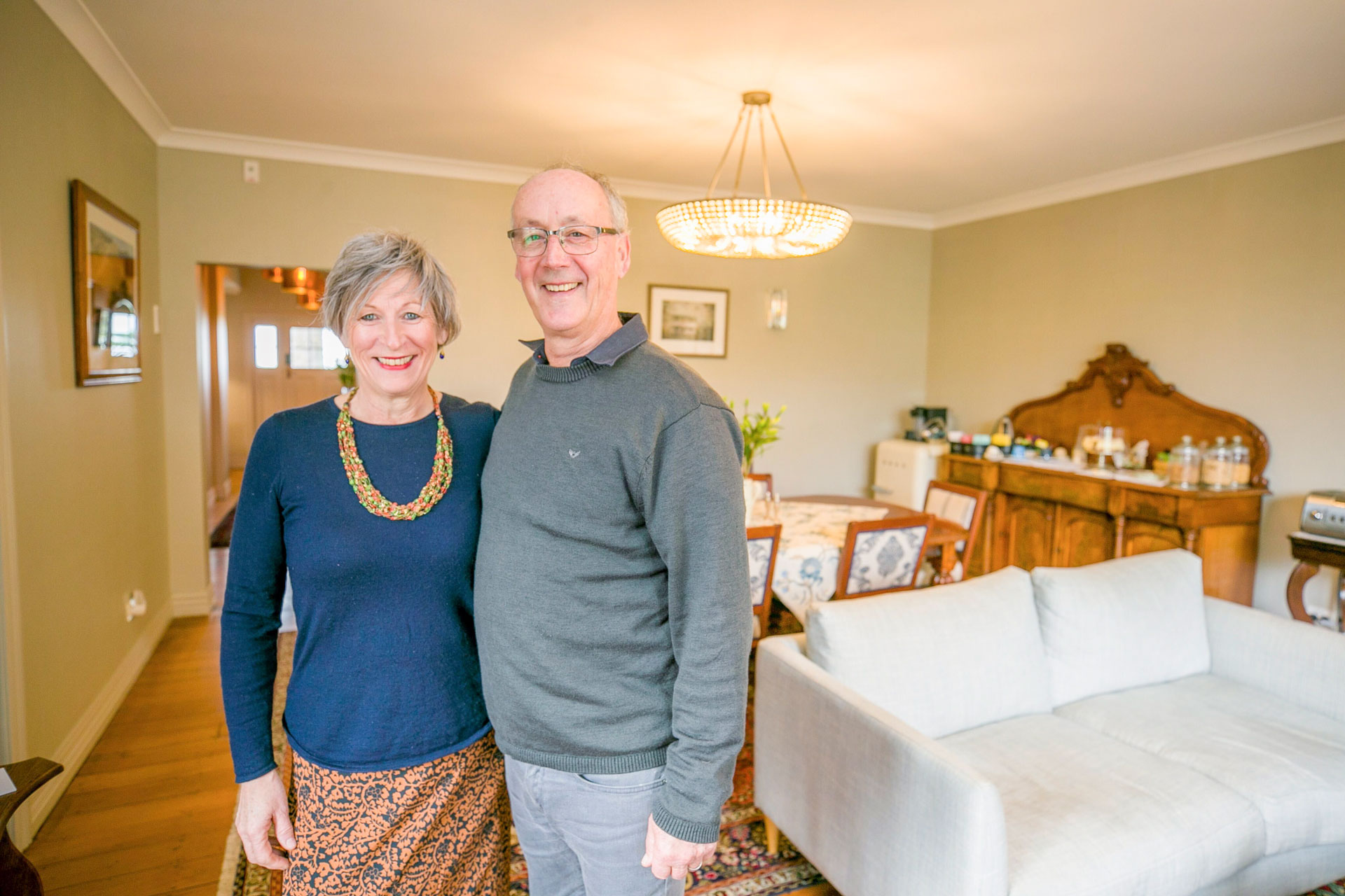 luxury accommodation hawkes bay hosts Esther and Tom
